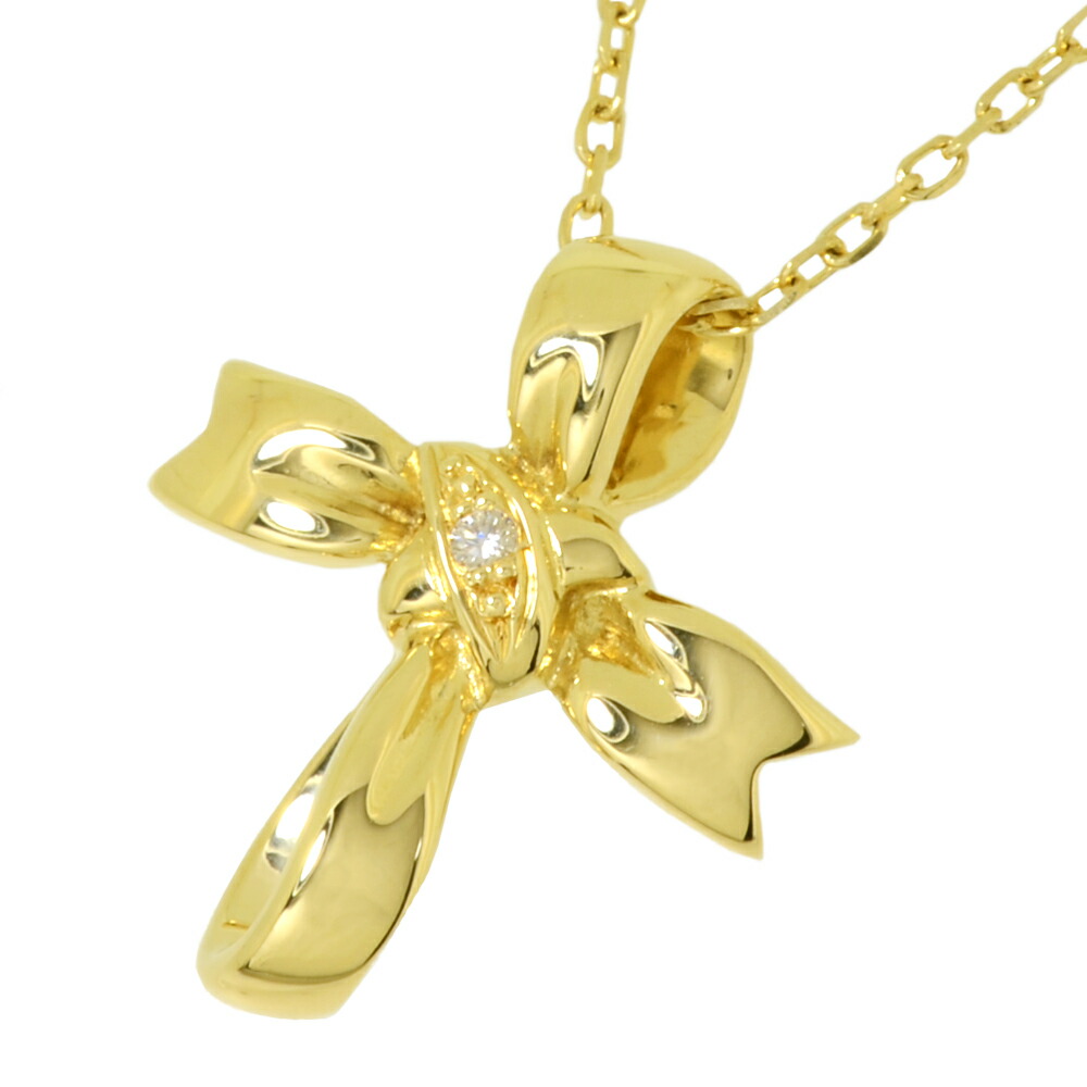 楽天市場】ミキモト MIKIMOTO ネックレス K18YG イエローゴールド