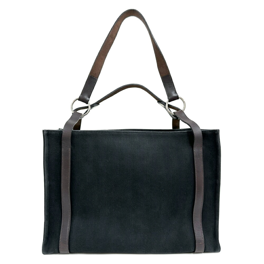 ★大人気★HERMES リトルホース キャンバス＆レザーバッグ ガーデンパーティー エルメス HERMES ハンドバッグ PM size36