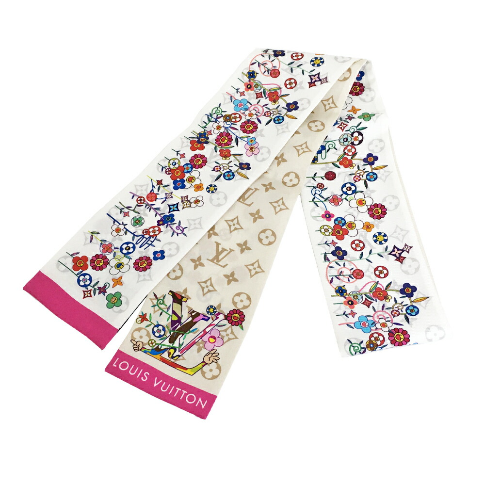 楽天市場】ルイヴィトン スカーフ LV × TM バンドー・スーパーフラット