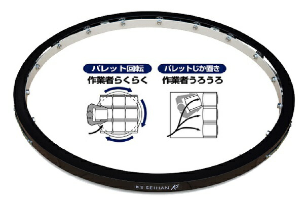 ケーエス製販 回転テーブル KT-1500