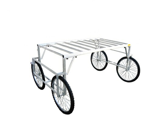 アルミス アルミワーカー 26型 積載量250Kg リヤカー 収穫台車｜カワノ農機ショップ店
