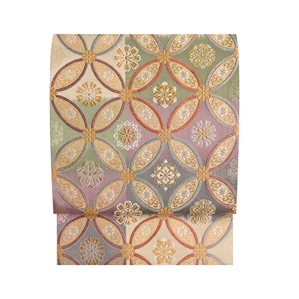 楽天市場】花鳥模様 正倉院夾纈文様纐纈織 袋帯【未着用品】 : 銀座