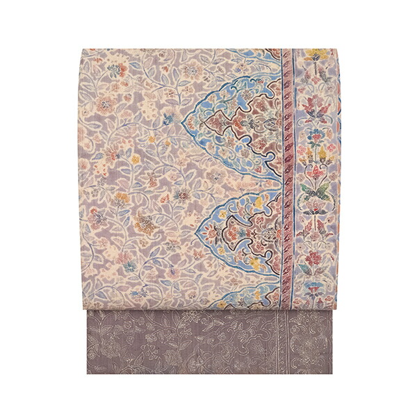 楽天市場】貴久樹「カティヤ」タッサーシルク無地 八寸名古屋帯【お