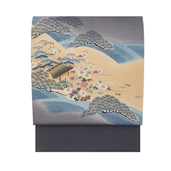 楽天市場】花鳥模様 正倉院夾纈文様纐纈織 袋帯【未着用品】 : 銀座