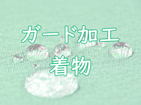 ガード加工★着物（お仕立て上がり着物）対象★ご希望の着物とご一緒にカートに入れご購入下さい｜銀座かわの屋