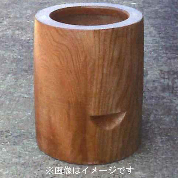 楽天市場】ナガノ産業 2477 ケヤキ 臼 3升（受注生産）約φ45