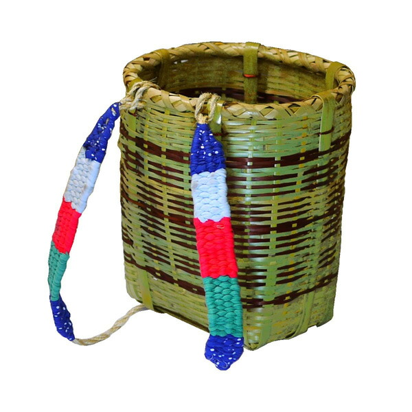 楽天市場】背負い籠 （丸） 大 山菜採り キノコ採り 収穫 農産物 道具