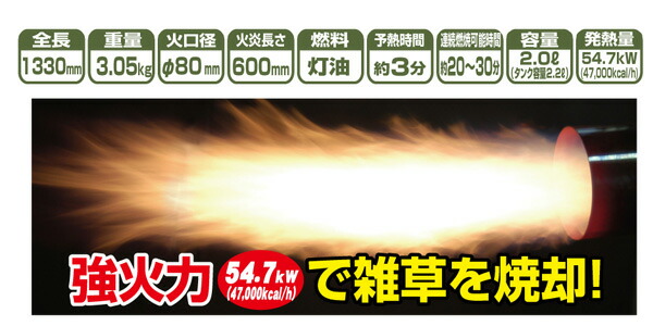 市場 新富士バーナー 草焼きバーナー KB-220 灯油式 ｈ 4万7千Kcal