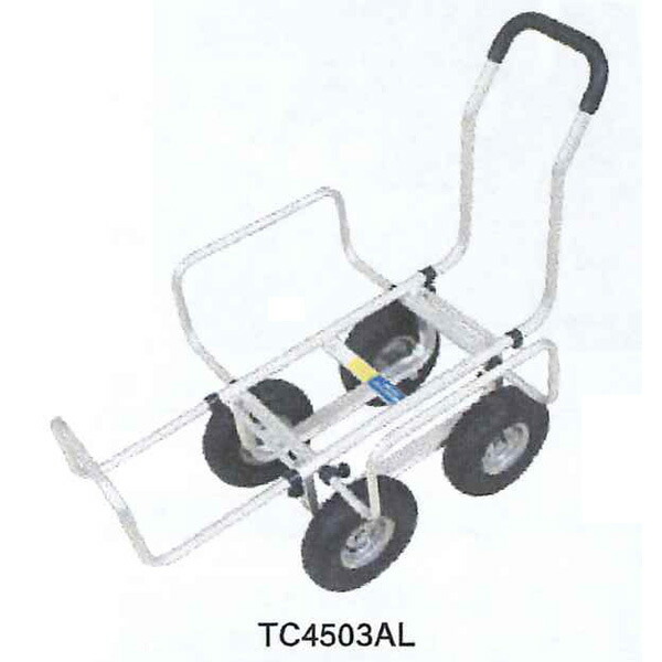 シンセイ　伸縮アルミハウスカー(10インチタイヤ）TC4503AL　作業用 台車 農作業　運搬　収穫