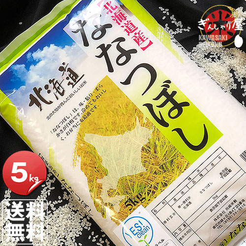 令和7年産 ＹＥＳクリーン ななつぼし 5kg ＜白米＞ 【送料無料】 【北海道米 送料込み 米 お米 真空パック選択可】