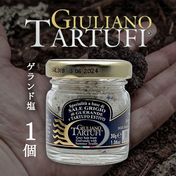 送料無料 ジュリアーノ トリュフ サマートリュフゲランド塩 【同梱不可】 30g×1個 ※北海道 GIULIANO TARTUFI トリュフ塩 九州  沖縄県は送料無料対象外 T.441.1604.SE