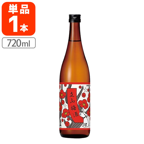 楽天市場】【送料無料】 立山酒造 立山梅酒 1800ml(1.8L)瓶×1本