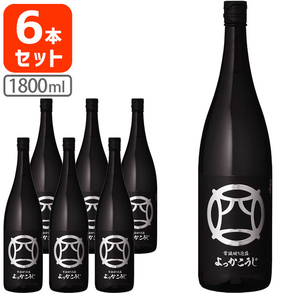 【6本セット送料無料】 忠孝酒造 よっかこうじ 43度 1800ml（1.8L）×6本セット ※北海道・九州・沖縄県は送料無料対象外 ちゅうこう 琉球泡盛 沖縄県 [T.4180.5.SE]