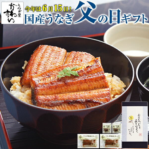 ＼父の日！早期特典ポイント10倍／ 母の日 ギフト セット うなぎ 蒲焼き 国産うなぎ蒲焼きカット4枚と本格肝吸い2食<br>父の日 誕生日 お祝い お礼 内祝い 贈答 高級 グルメ 食品 食べ物 国産 うなぎ ウナギ 鰻 送料無料 土用丑 遅れてごめんね 母の日