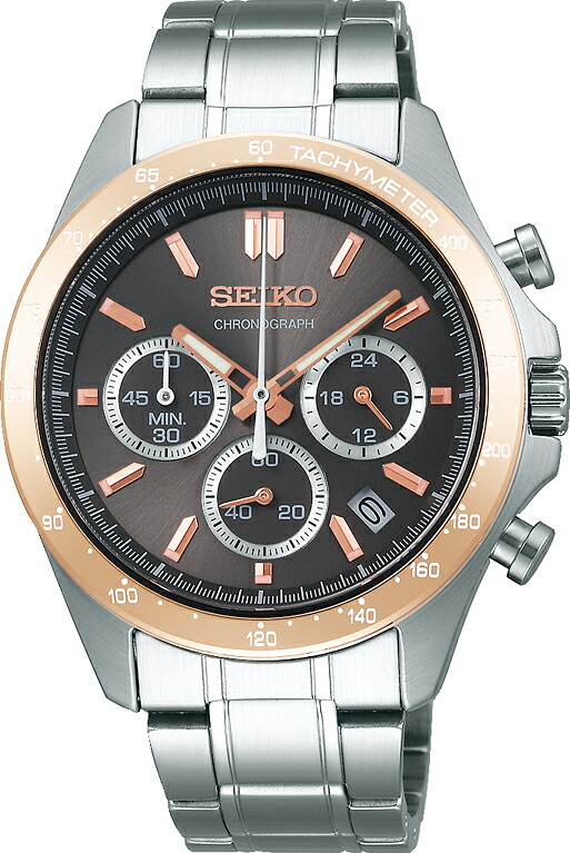 【クロノグラフ】SEIKO セイコー SBTR026 メンズ 腕時計 セレクション クオーツ ビジネス ステンレス メタル 国内正規品 保証付き 送料無料｜ジュエリー川スミ