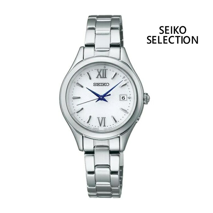SEIKO セイコー SEIKO-SELECTION セイコーセレクション SWFH129ソーラー電波 レディス 腕時計 ウォッチ 時計 シルバー色 金属ベルト 国内正規品 メーカー保証付 誕生日プレゼント 女性 ギフト ブランド 送料無料｜ジュエリー川スミ 25,696円