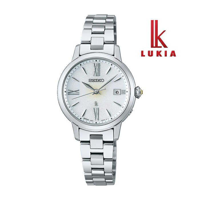 SEIKO セイコー LUKIA ルキア SSVW205 ソーラー電波 レディス 腕時計 ウォッチ 時計 シルバー色 金属ベルト 国内正規品 メーカー保証付 誕生日プレゼント 女性 ギフト ブランド 送料無料|ジュエリー川スミ