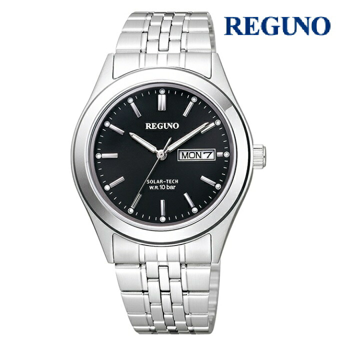 CITIZEN シチズン レグノ REGUNO KM1-113-51 ソーラーテック メンズ 腕時計 ウォッチ 時計 シルバー色 金属ベルト 国内正規品 メーカー保証付 誕生日プレゼント 男性 ギフト ブランド 送料無料｜ジュエリー川スミ