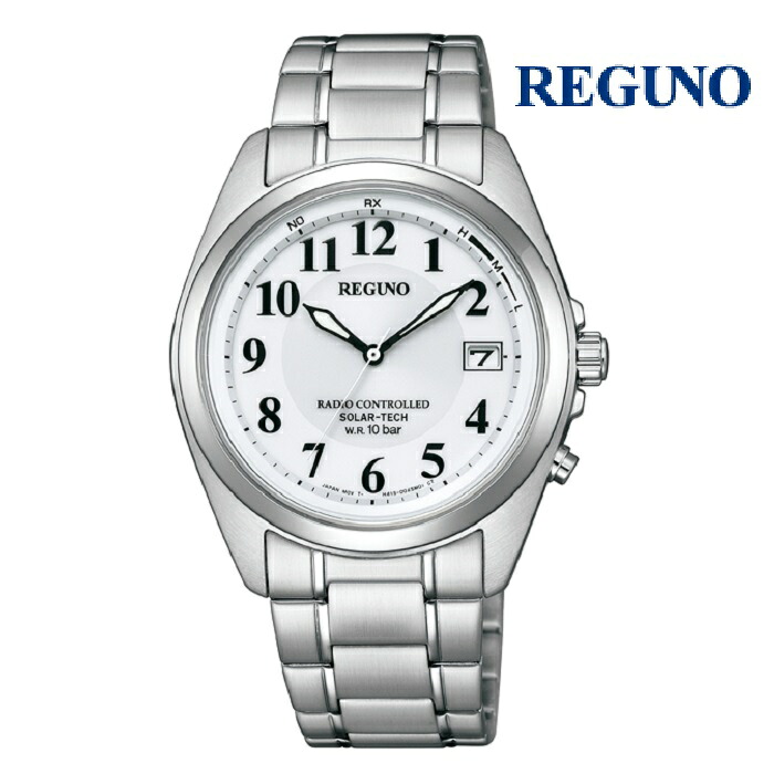 CITIZEN シチズン レグノ REGUNO KS3-115-11 ソーラーテック電波 メンズ 腕時計 ウォッチ 時計 シルバー色 金属ベルト 国内正規品 メーカー保証付 誕生日プレゼント 男性 ギフト ブランド 送料無料|ジュエリー川スミ