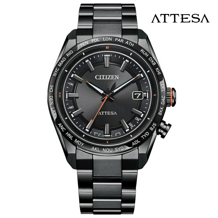 CITIZEN シチズン アテッサ ATTESA CB0286-61E エコ・運転電磁波 メンズ ウオッチ ご覧なさる 時辰儀 黒いこと色 金属元素胴締め 国内置き目品 製造業者引き受ける付 生まれ落ちる日差し上げ物 成人男性 差し上げ物 ブランド名  貨物輸送無料