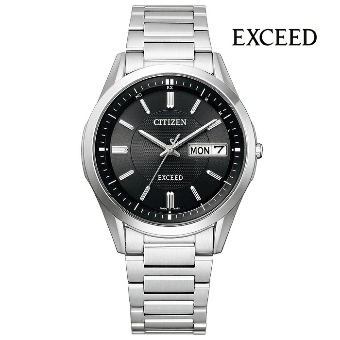 CITIZEN シチズン エクシード EXCEED AT6030-51E エコ・運転電磁波 メンズ ウオッチ ご覧なさる 時辰儀 しろがね色色 金属元素胴締め 国内置き目品 製造業者引き受ける付 生まれ落ちる日差し上げ物 成人男性 差し上げ物 ブランド名  貨物輸送無料
