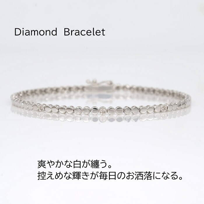 楽天市場】K18YG【0.5ct】ダイヤモンド ステーション