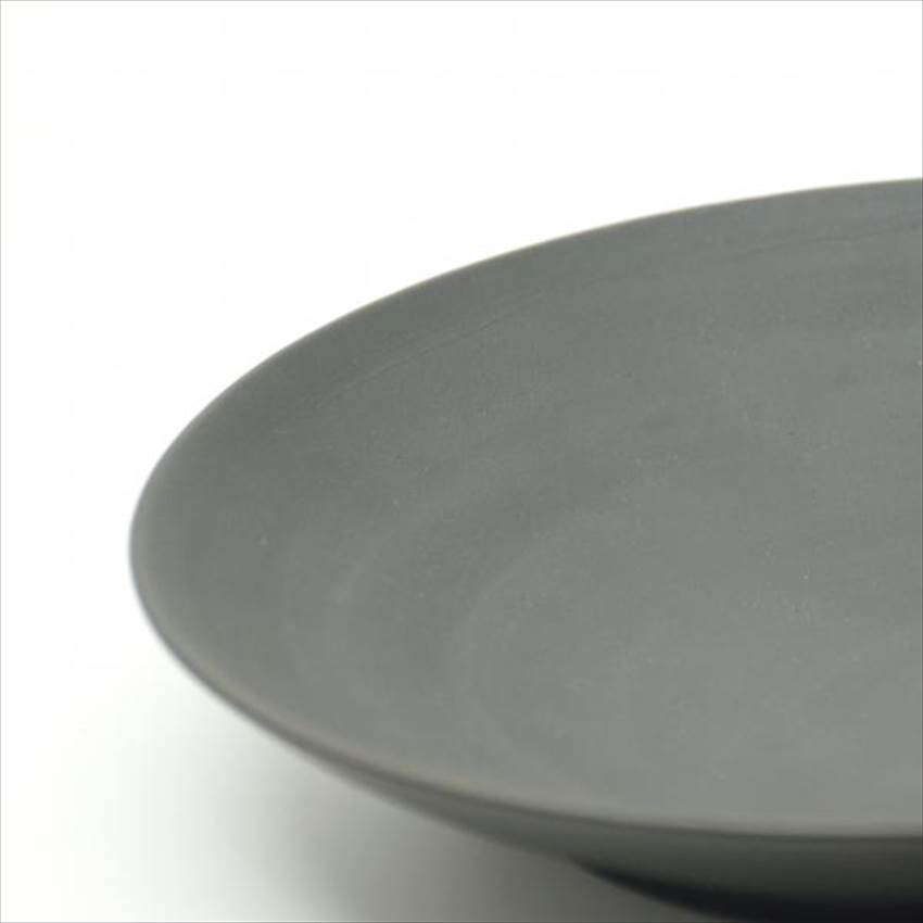 楽天市場】常滑焼 チャラ掛け 碗 15cm 黒 ブラック 器 お皿 陶器 食器