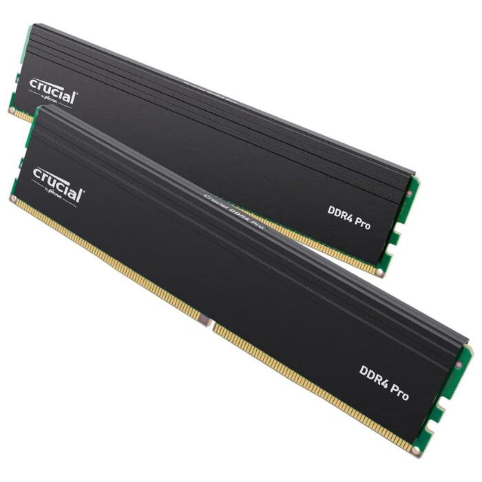Crucial クルーシャル CP2K16G4DFRA32A [デスクトップ用メモリ / DDR4 SDRAM（288pin） / 32GB(16GB &times; 2枚組)セット / DDR4-3200 CL22-22-22 / Crucial Proシリーズ]｜カワウソ商店オンライン