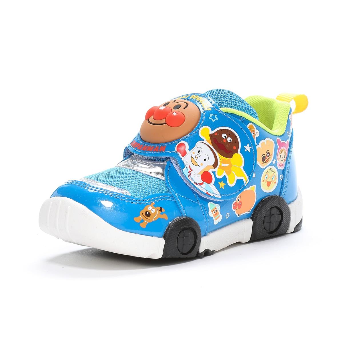 スニーカー 男の子 女の子 14~18cm キッズ APM C147 ブルー 14.0 cm 2E