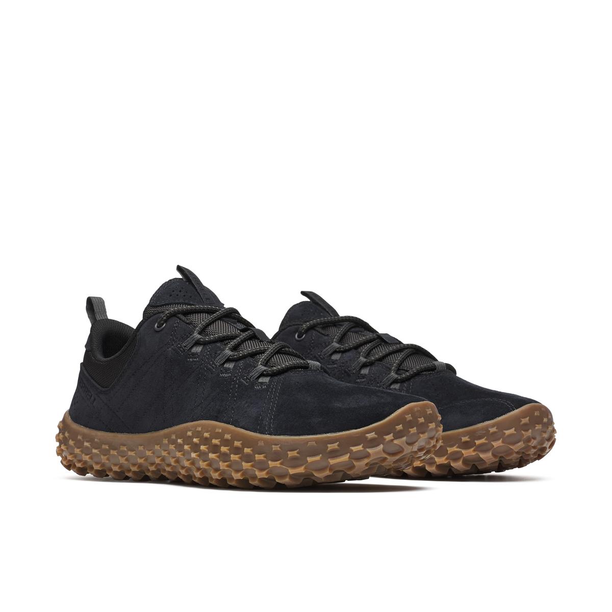 メレル 山歩きシューズ Wrapt メンズ BLACK/GUM 26.5 糎 2E