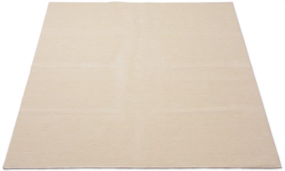 抗菌引っ敷き 日本の首都間 8畳 352×352糎 まっ四角 象牙色 1134000080816