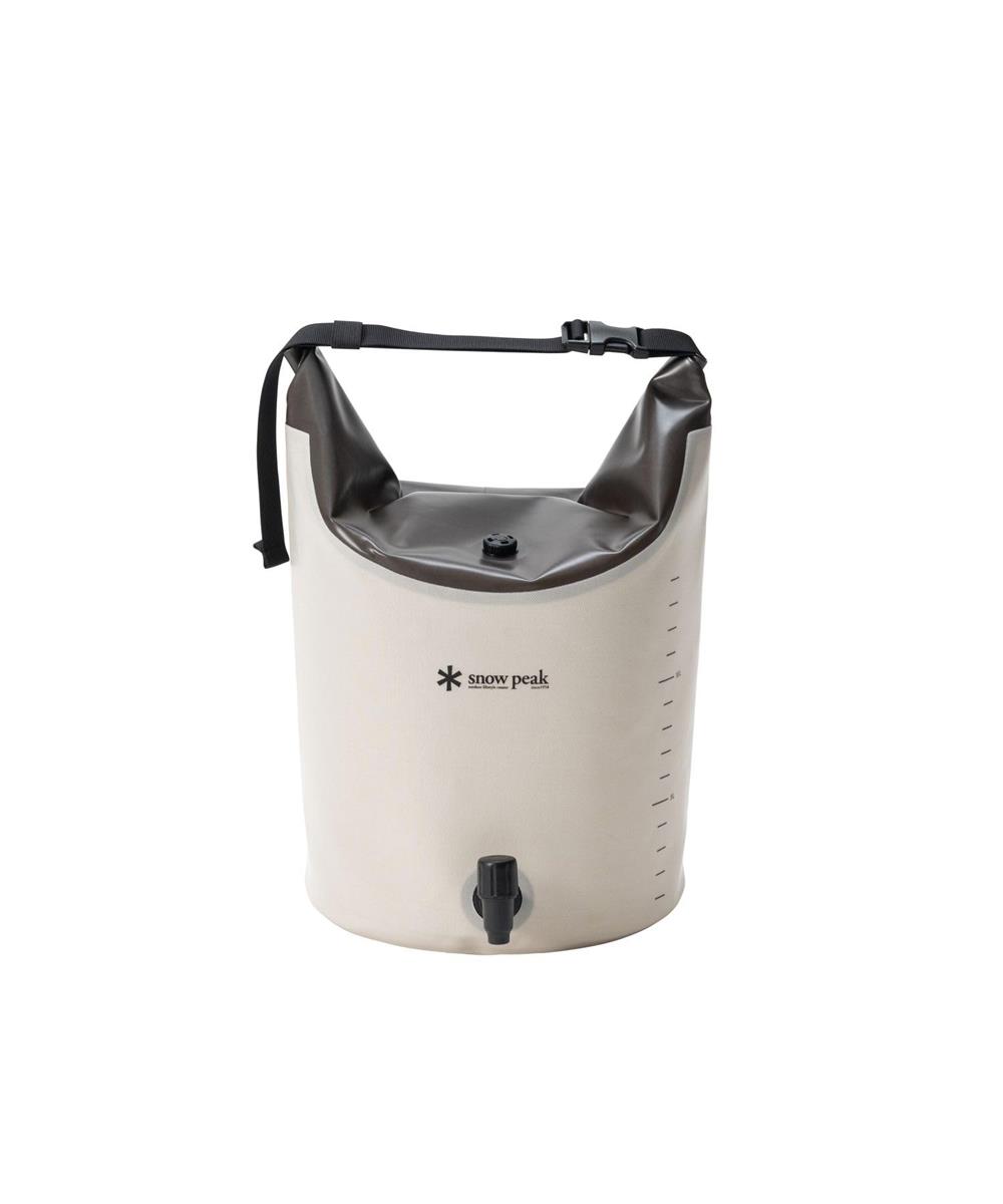 スノーピーク(snow peak)ソフトウォータージャグ FP-130 ジャグ タンク ウォーターバッグ 蛇口折りたたみ可能 キャンプ アウトドア BBQ｜川山商店　店