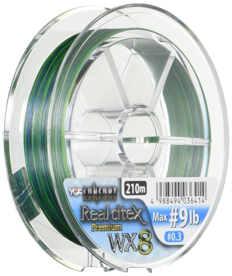 エックスブレイド(X-Braid) ロンフォート リアルデシテックス WX8 210ｍハンガーパック 0.3号