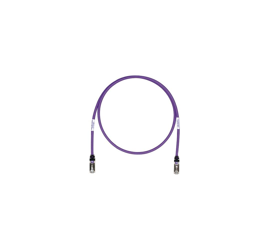 パンドウイット 遮蔽物 ローカルエリアネットワーク有線テレビ Cat6A 労働者階級遣りかた 15m 紫 STP6X15MVL