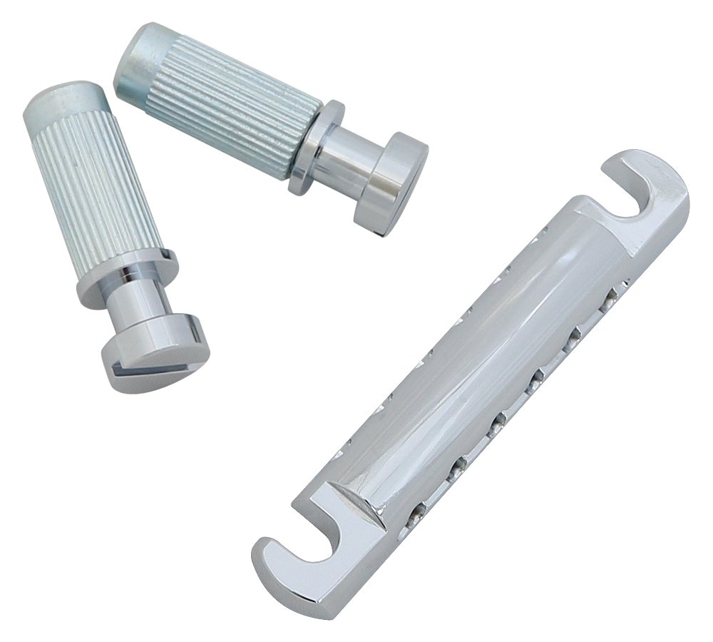 GOTOH ステイルピース、アルミニウム、クローム(PGE-101AC) GE101AC