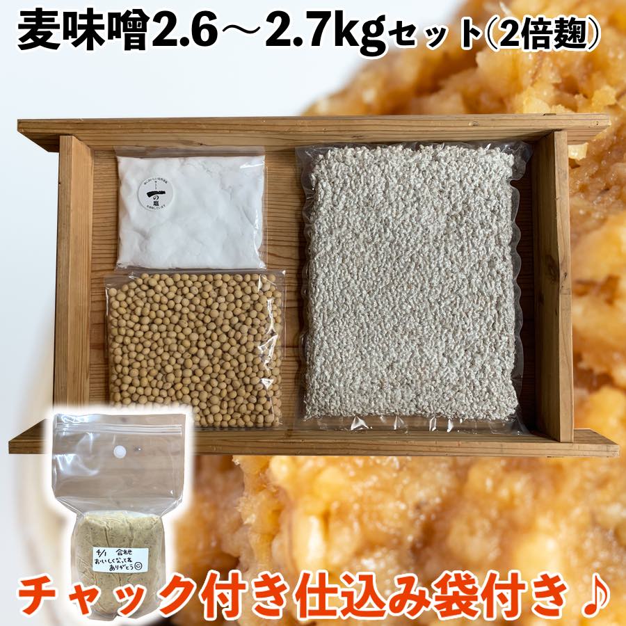 玄米味噌づくりセット 仕上がり約1.8kg