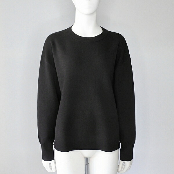 【 SUGAR ROSE 】 シュガーローズ ノンチク ウール混 バックタック コクーン ニット 春秋冬 レディース [256910-05-BLK]｜KAZ COMPANY 店