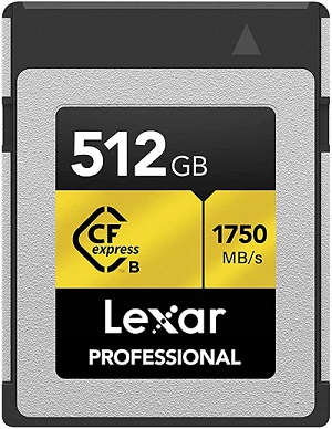 上品】 512GB CFexpress Type B カード Lexar レキサー Professional