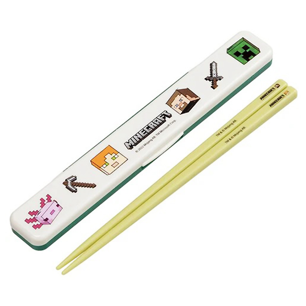 マインクラフト  アクリル箸&箸置きセット　全5種類フルコンプセット　新品 マインクラフト アクリル箸&箸置きセット 全5種類フルコンプ