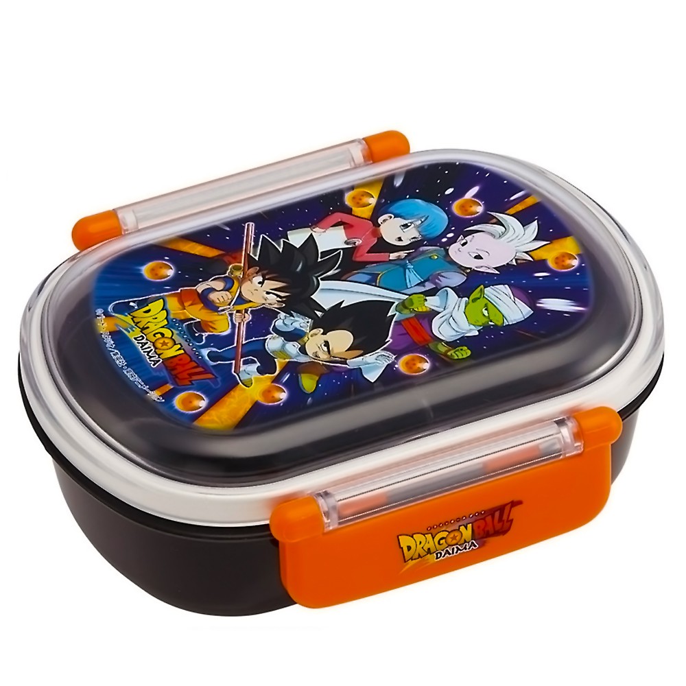 弁当箱 ドラゴンボールDAIMA ダイマ ふわっとフタタイトランチボックス小判 SKATER スケーター 子供 抗菌 容量360ml 食洗機/レンジ対応 693229-QAF2BAAG ◆宅 【楽天ロジ発送】画像
