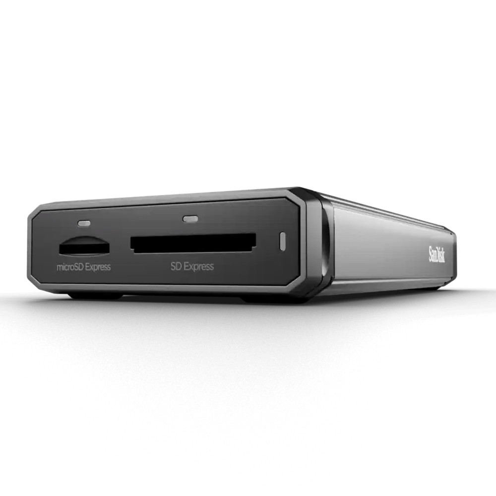 SD Expressカードリーダー SanDisk サンディスク PRO-READER SD Express Dual Card USB3.2 Gen2 SD/microSD Express対応 海外リテール SDDR-A451-GNPNN ◆コ｜風見鶏