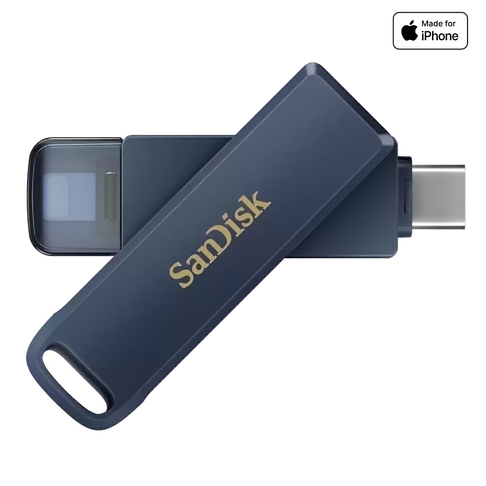 SanDisk - iXpand64GB USBメモリーのセット サンディスク SanDisk iXpand Flash Drive Luxe SDIX70N-064G