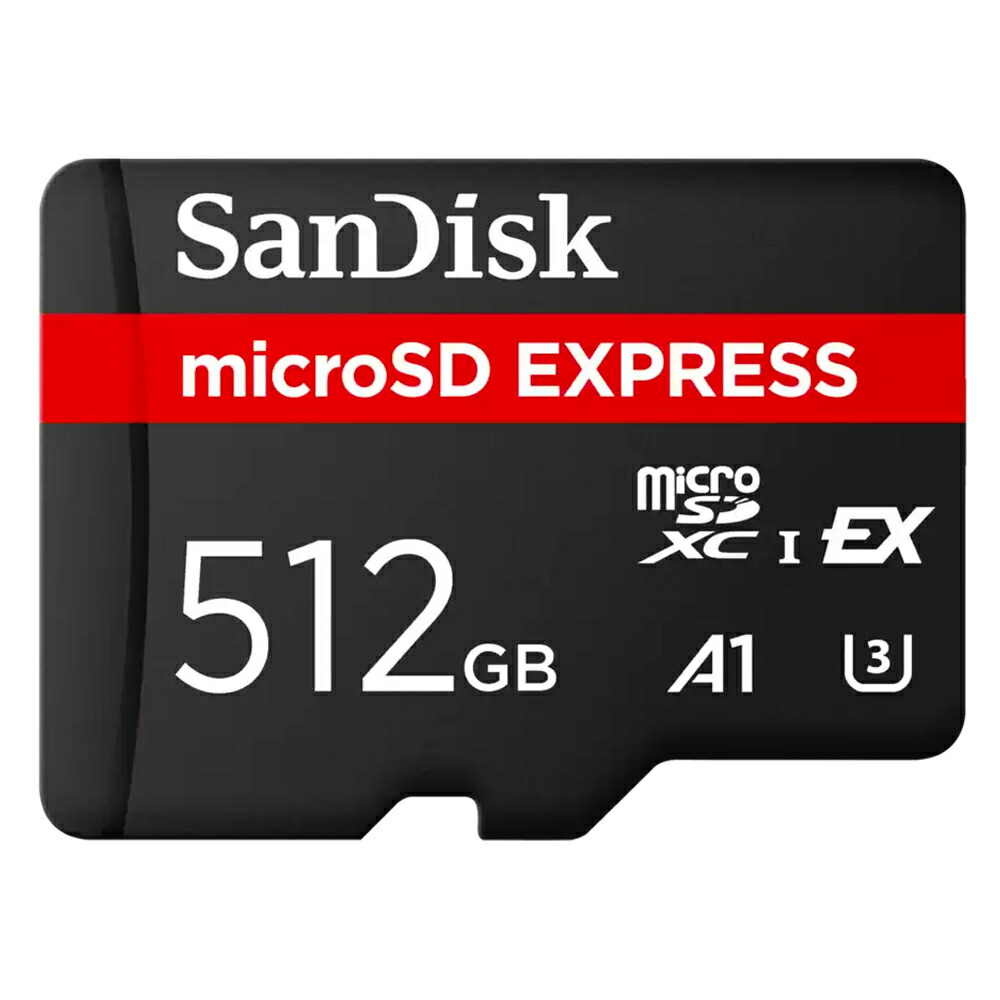 楽天市場】SanDisk サンディスク microSD Express 512GB PCIe NVMe UHS