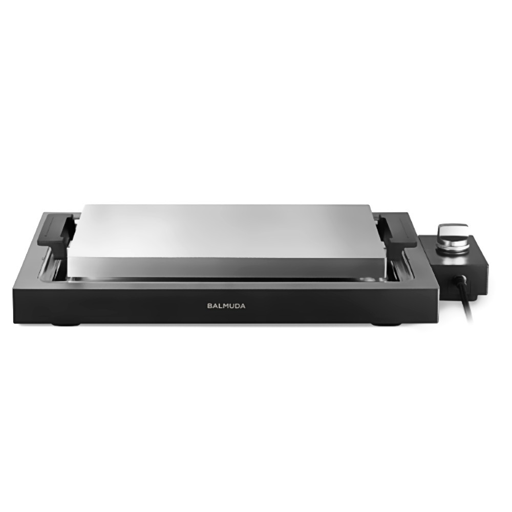 BALMUDA The Plate Pro バルミューダ ザ プレート プロ K10A-BK ホットプレート 6.6mmクラッドプレート 大型 焼肉 温度制御 おしゃれ ブラック K10A-BK ◆宅 【ロジ発送】