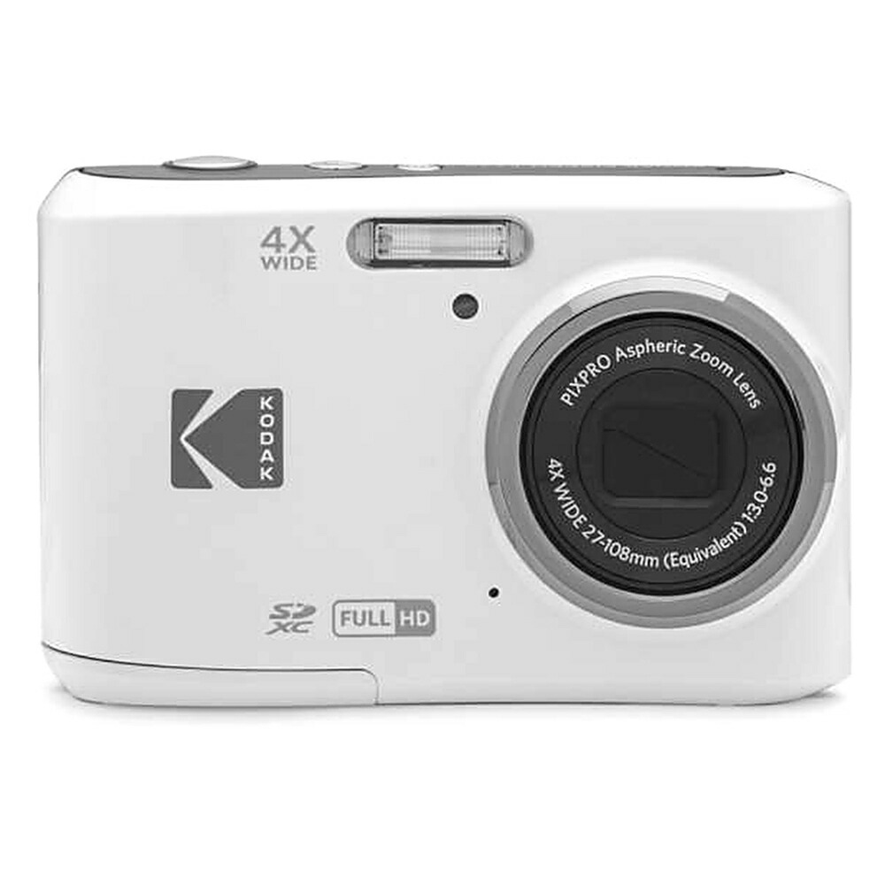 デジタル写真機 PIXPRO FriendlyZoom FZ45 Kodak コダック 4倍光学望遠レンズ 1600万絵素 盛りだくさん固定ディスク(1080p)画像映画化 蓄電池相応う真似形 並行輸入品 白いこと FZ45-WH ◆宅 【ロジ送りとどける】