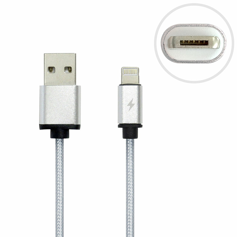 楽天市場 2in1 Usbケーブル Microusb Lightning共用コネクタ 充電 データ転送用 高耐久 100cm 1本2役なのでカバンの中もスッキリ シルバー Usb Lm2in1 Sv メ 風見鶏