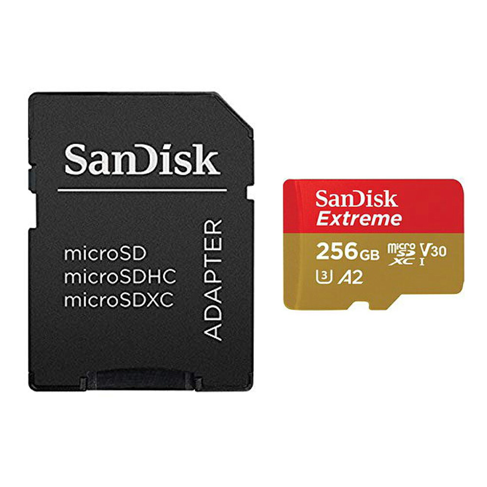 Kazamidori 256gb Microsdxc Card Micro Sd Sandisk Sandisk Extreme