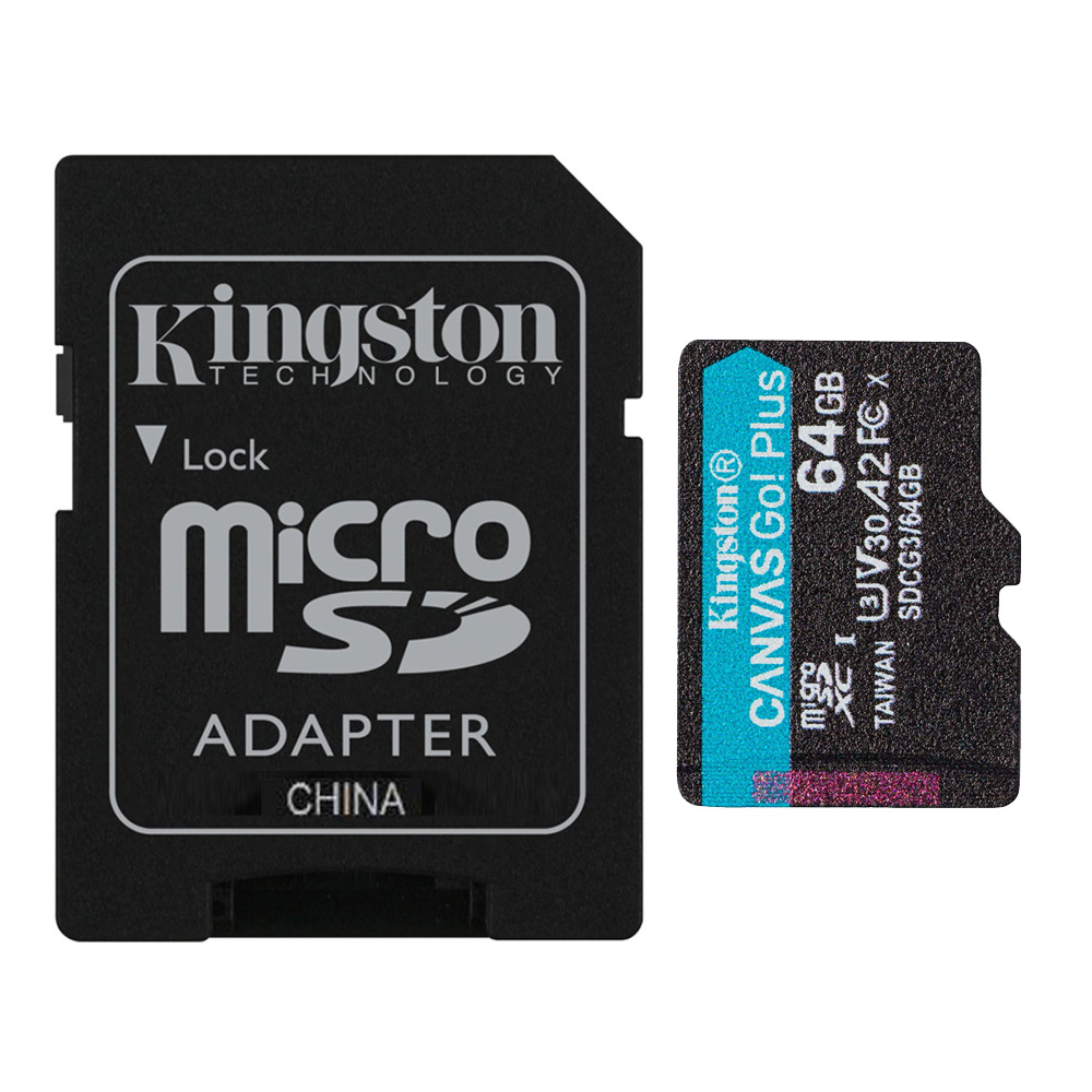 楽天市場 64gb Microsdxcカード マイクロsd Kingston キングストン Canvas Go Plus Uhs I U3 V30 4k R 170mb S W 70mb S Sdアダプター付 海外リテール Sdcg3 64gb メ 風見鶏