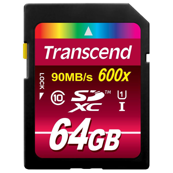 64GB Transcend/トランセンド Ultimate SDXCカード UHS-I CLASS10 海外リテール TS64GSDXC10U1 ◆メ