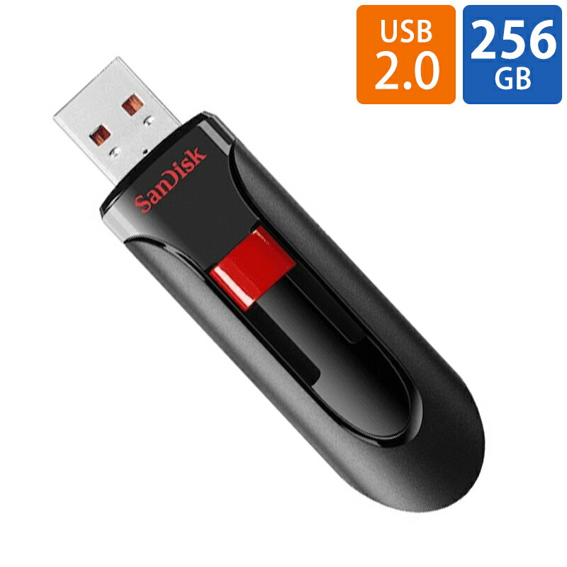 楽天市場】USBメモリ USB 256GB USB3.0 SanDisk サンディスク Cruzer Glide スライド式 海外リテール  SDCZ600-256G-G35 ◇メ : 風見鶏